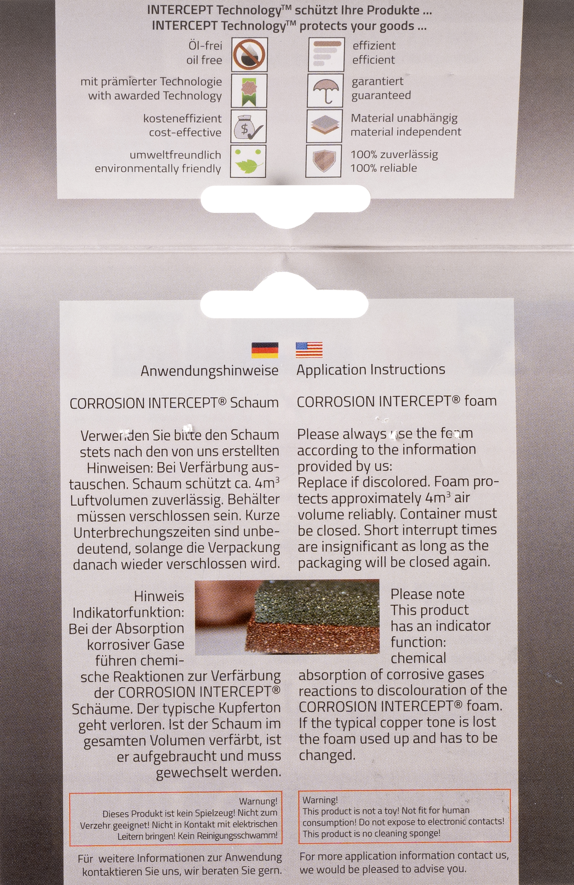 Intercept Korrosionsschutz für Futterale und Koffer