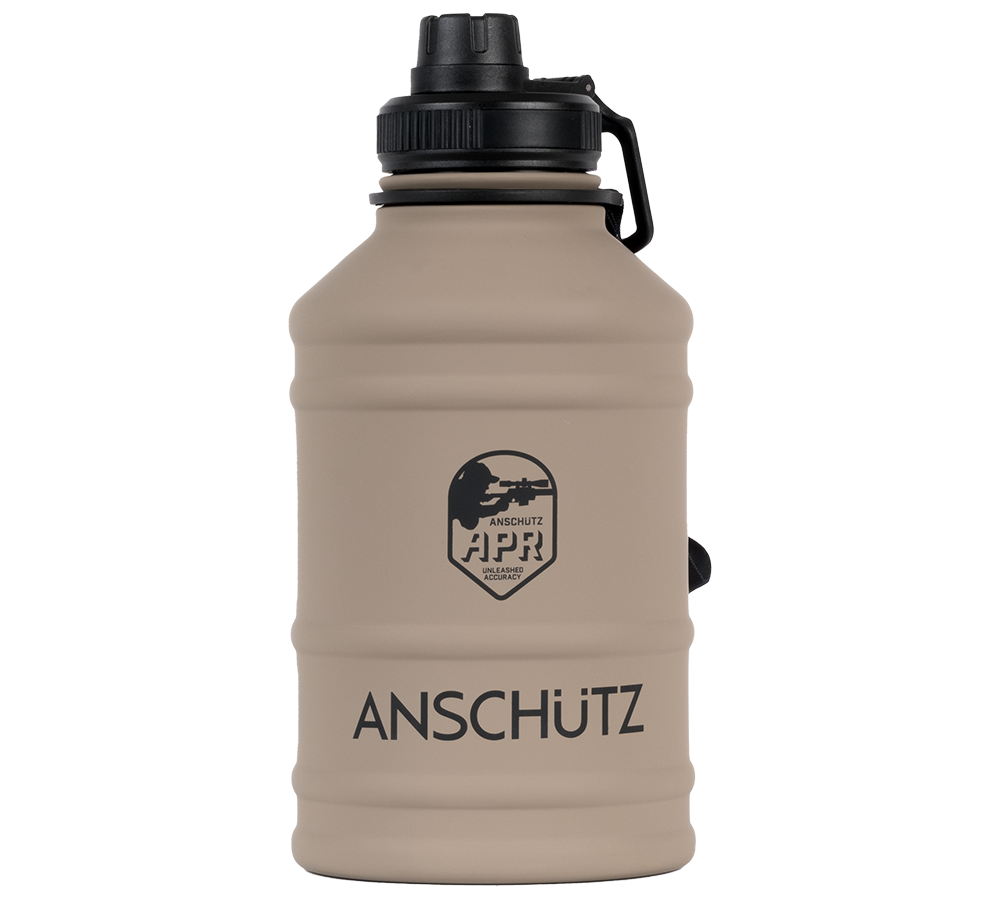 ANSCHÜTZ 2.2 Liter Edelstahl Trinkflasche