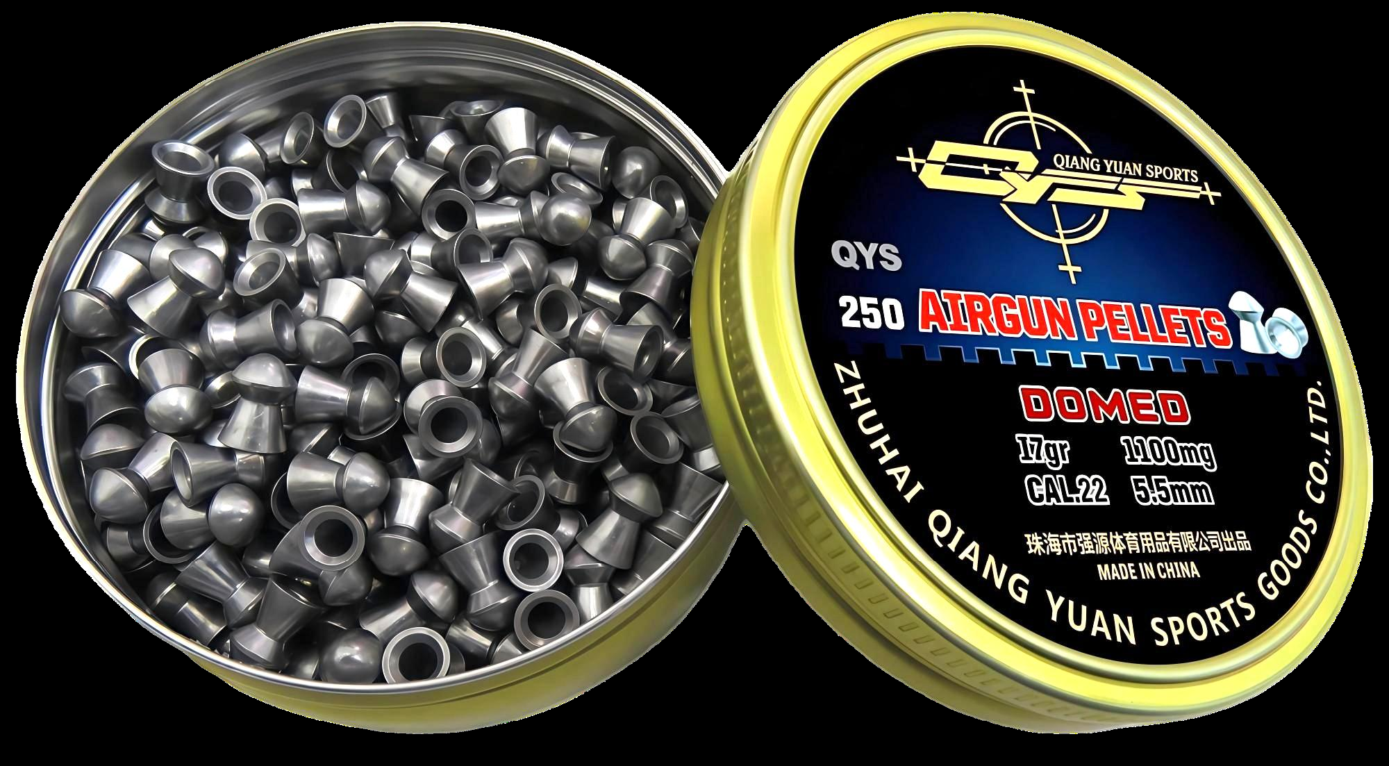 Qiang Yuan pellets for air rifle domed head .22