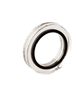 Leerring mit schwarzem Kontrollring