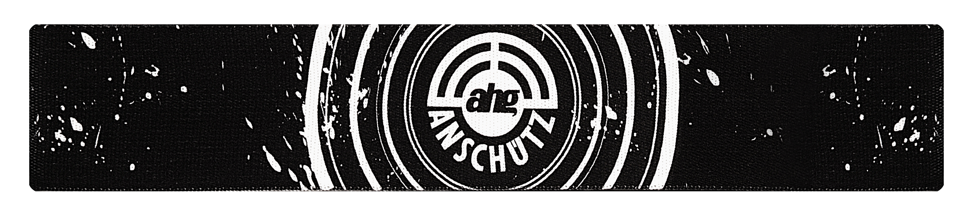ahg-Stirnband mit ahg Logo schwarz