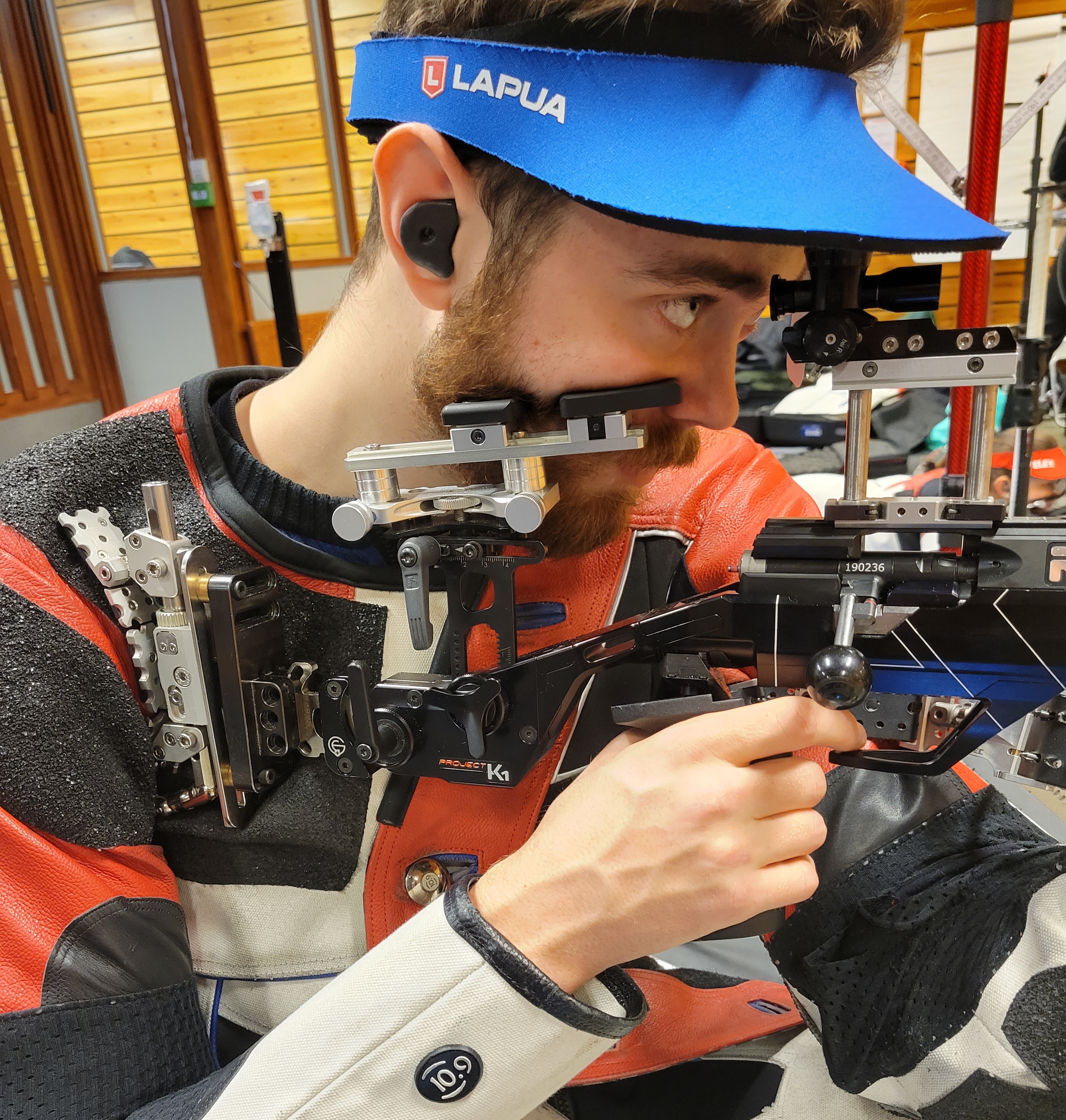 Schaftbacke DoubleFit  mit 180 mm Schiene für Auflage