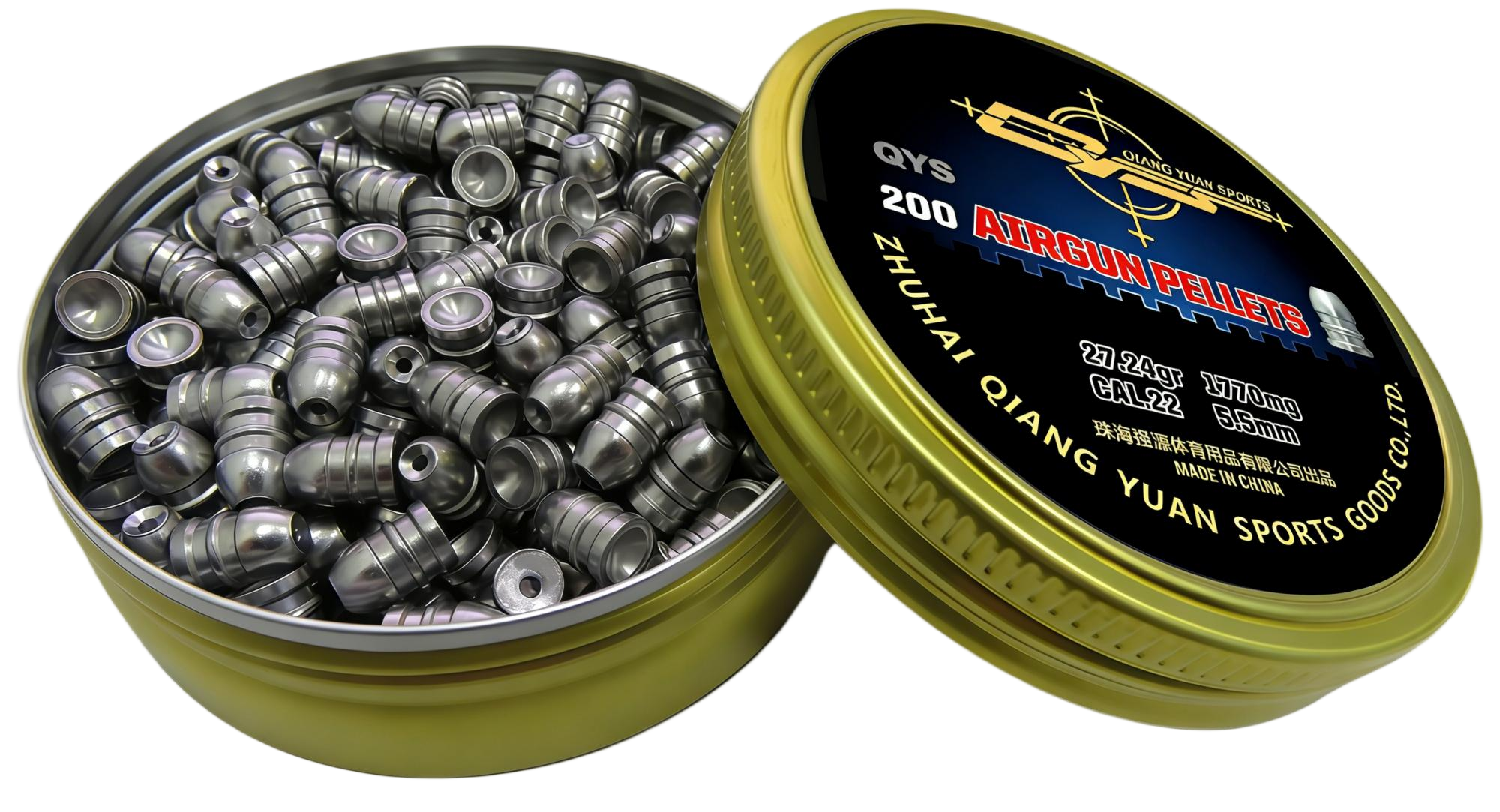 Qiang Yuan slugs for air rifle domed head .22