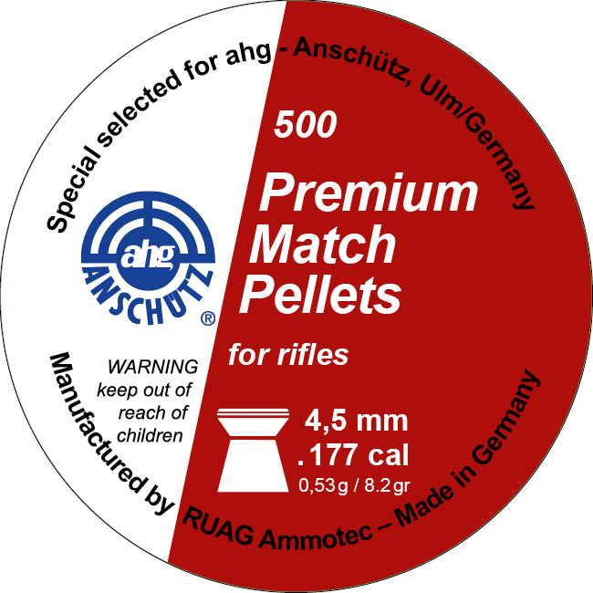 ahg-Premium MATCH Pellets 500 Stück LG
