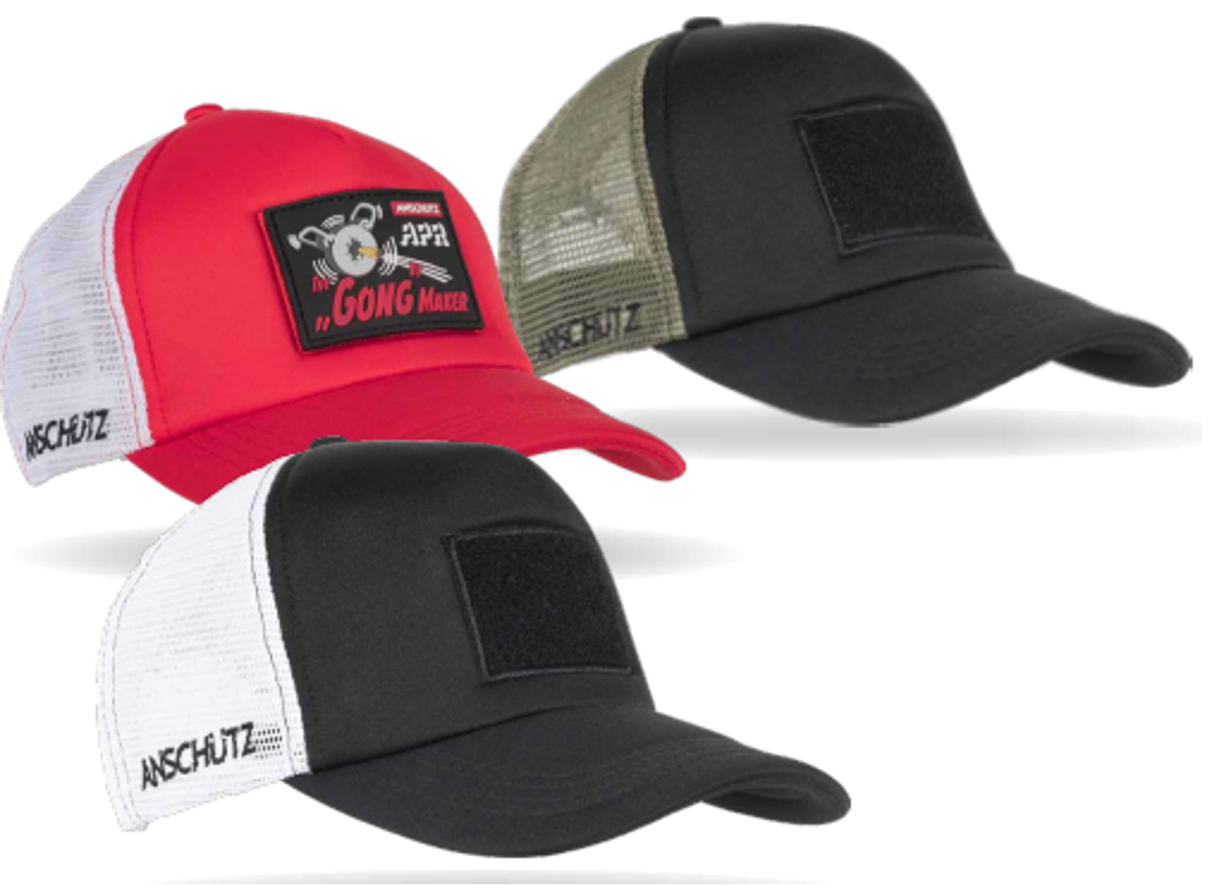ANSCHÜTZ Trucker Caps mit Klett