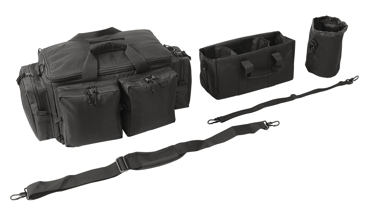 ahg-Anschütz Range Bag für Kurzwaffen und Zubehör (schwarz)
