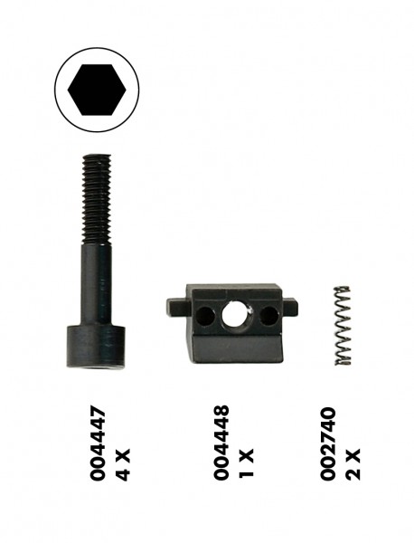 Spare part Set for rear sight 7002