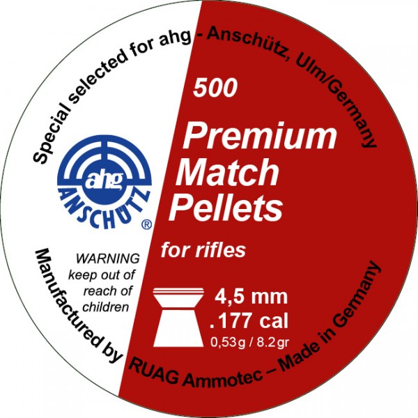 ahg-Premium MATCH Pellets 500 Piece